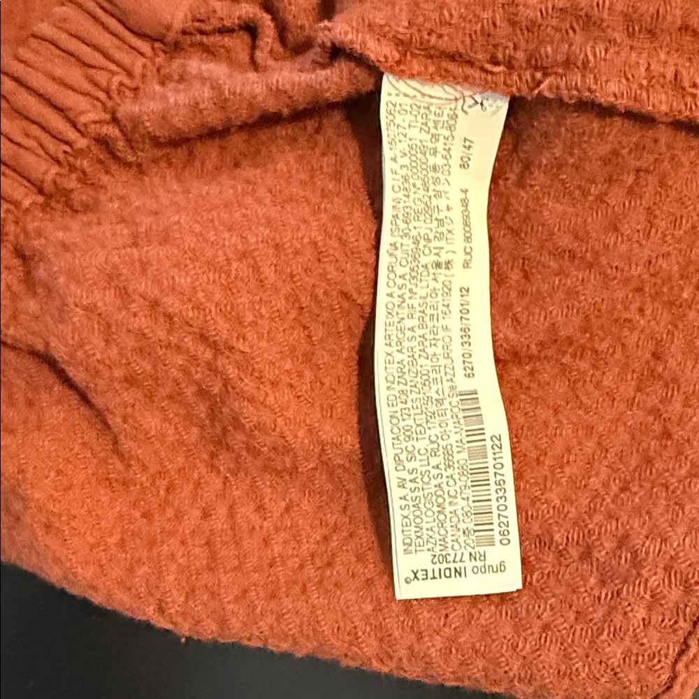 Zara Kids Dress in Warm Rust - Picture 5 of 5